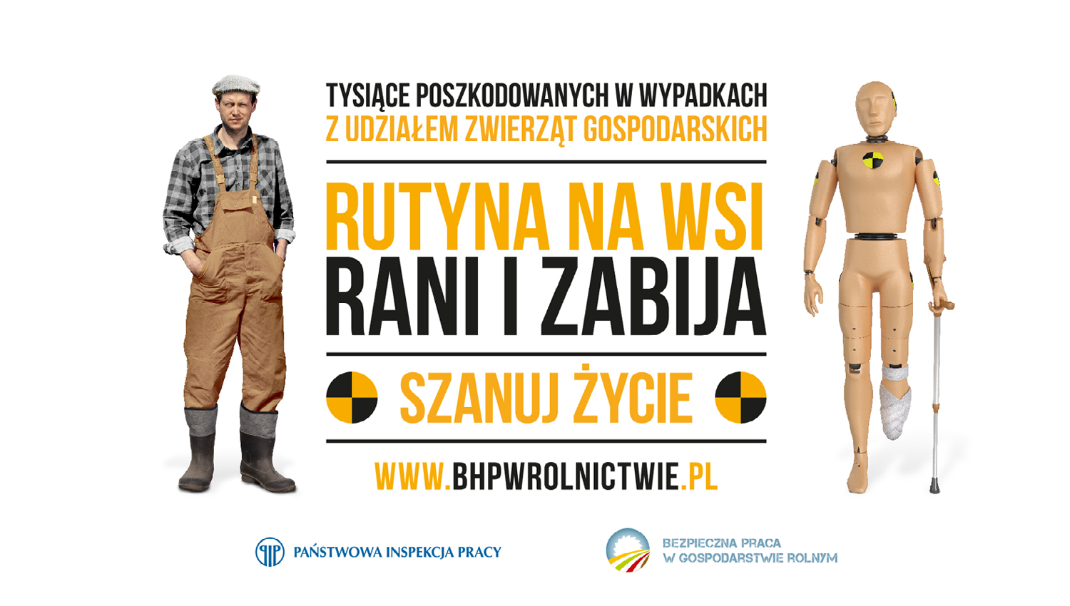 Eskadra - Szanuj życie! Bezpieczna praca w gospodarstwie rolnym - Państwowa Inspekcja Pracy