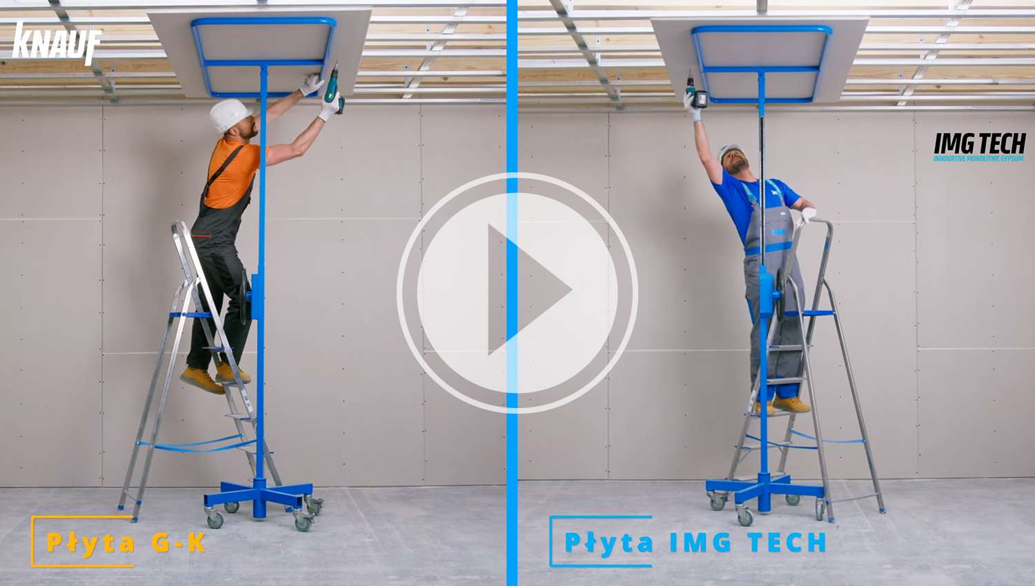 Eskadra - Knauf – „Różnica tkwi w detalach” - Technologia pod lupą. Bracia Milcz w akcji.