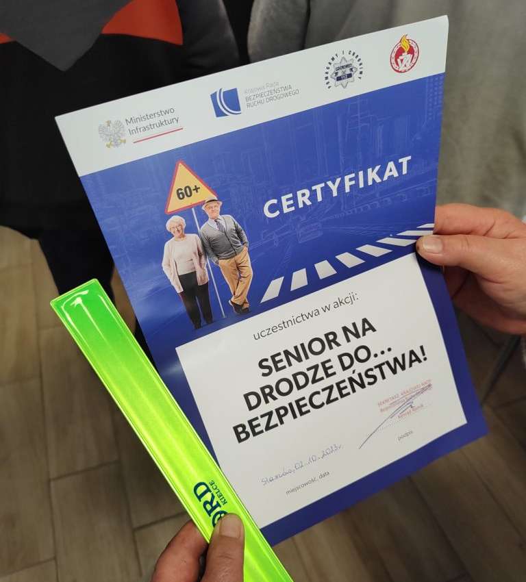 Eskadra - „Senior na drodze do… bezpieczeństwa!” - Krajowa Rada Bezpieczeństwa Ruchu Drogowego