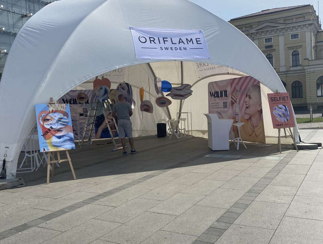 Eskadra - event promujący linię kosmetyków Waunt - Oriflame