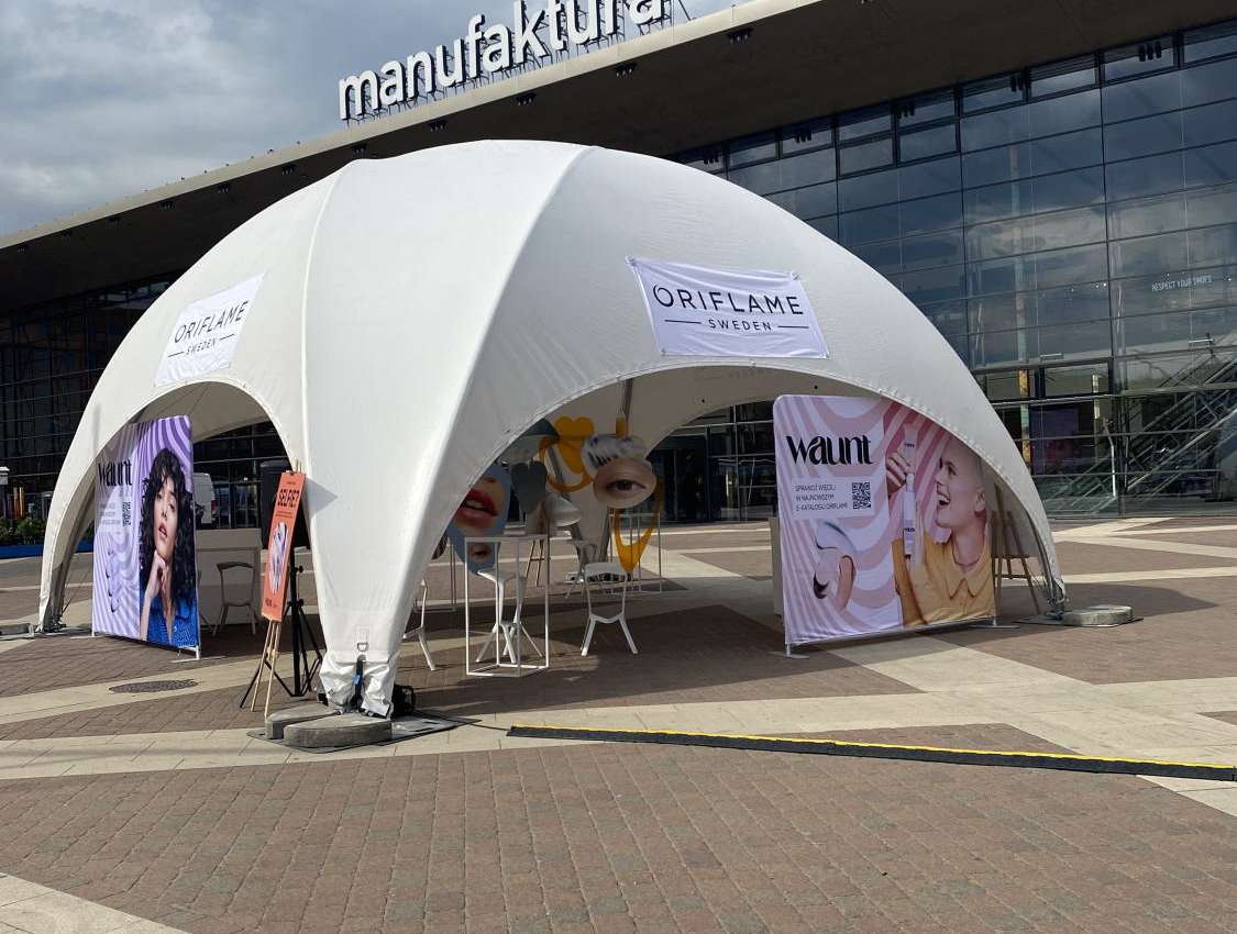 Eskadra - event promujący linię kosmetyków Waunt - Oriflame