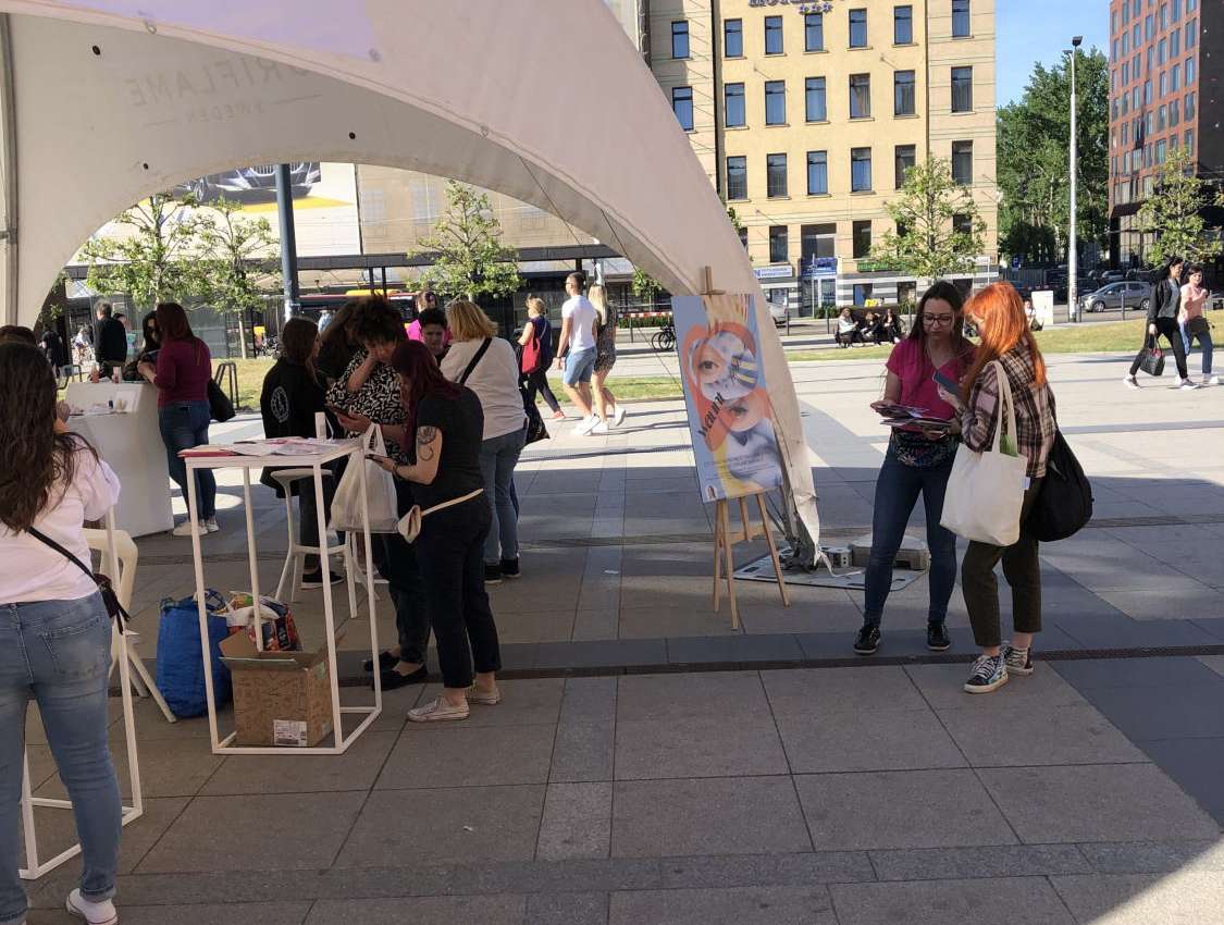 Eskadra - event promujący linię kosmetyków Waunt - Oriflame