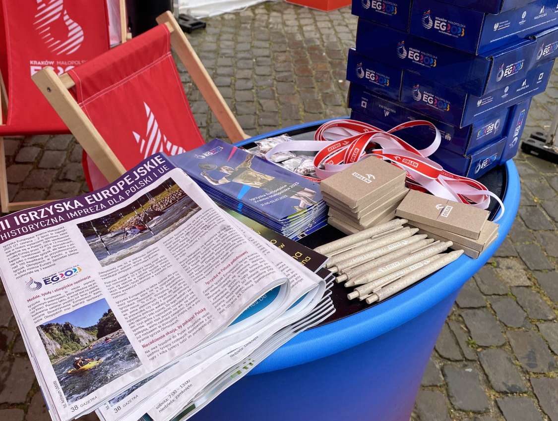 Eskadra - koncepcja i organizacja cyklu eventów promujących igrzyska sportowe - Igrzyska Europejskie